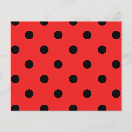 Little Ladybug Baby Shower Family Tradition Card (裏面)