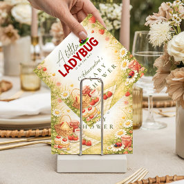 Little Ladybug Garden Baby Shower スタンダードカクテルナプキン