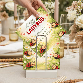 Little Ladybug Garden Celebration Baby Shower スタンダードカクテルナプキン