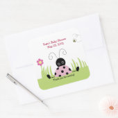Little Ladybug (Pink) SQUARE Favoritesステッカー スクエアシール (封筒)