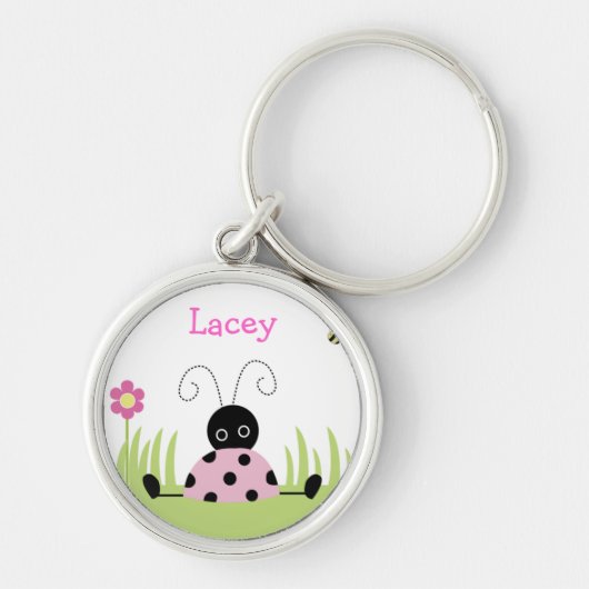 Little Ladybugsプレミアム特典または名前タグ キーホルダー (正面)