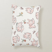 Little Lamb White アクセントクッション (裏面(縦))