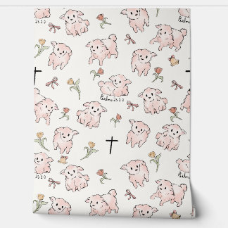 Little Lamb White 壁紙