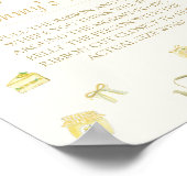 Little Lemon Baby Shower How Big Mommys Belly ポスター (角)