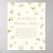 Little Lemon Baby Shower How Big Mommys Belly ポスター (正面)