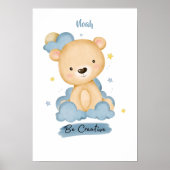 Little Lessons Bear from the Cloud ポスター (正面)