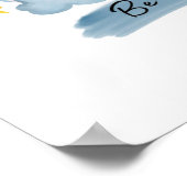 Little Lessons Hippo from the Clouds ポスター (角)