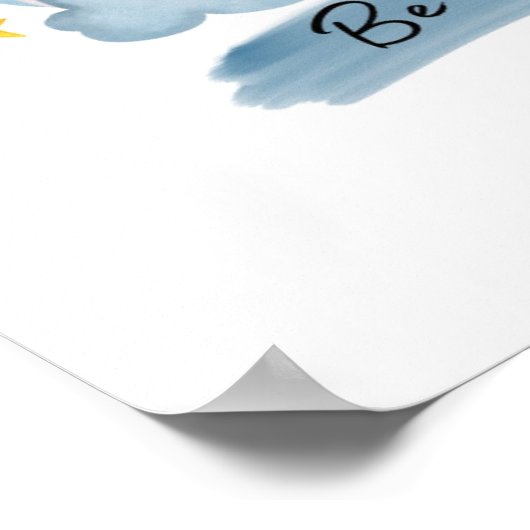 Little Lessons Hippo from the Clouds ポスター (角)