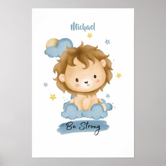 Little Lessons Lion from the Cloud ポスター (正面)