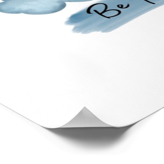 Little Lessons Zebra from the Clouds ポスター (角)