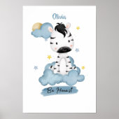 Little Lessons Zebra from the Clouds ポスター (正面)