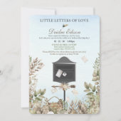 Little Letters Of Love Baby Shower Invitation 招待状 (正面)