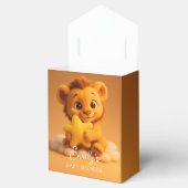 Little Lion & Star - Baby Shower Favor Box フェイバーボックス (オープン)