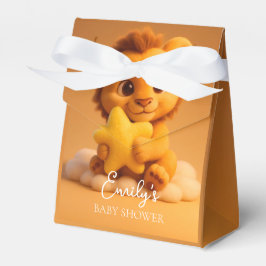 Little Lion & Star - Baby Shower Favor Box フェイバーボックス