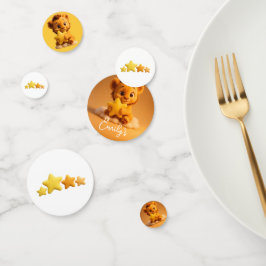 Little Lion & Star - Baby Shower Table Confetti コンフェッティ