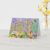 Little Livesグリーティングカード カード (黄色い花)