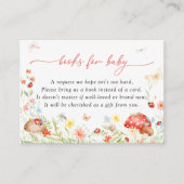 Little Love Bugフローラブックforベビー エンクロージャーカード (正面)