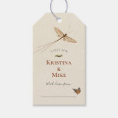 Little Love Bug赤ちゃんシャワー表示シャワー ギフトタグ (正面)