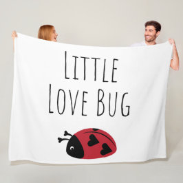 Little Love Bug - フリースブランケット