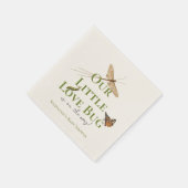 Little Love Bug Baby 男女兼用 Shower スタンダードカクテルナプキン (角)