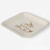 Little Love Bug Baby 男女兼用 Shower ペーパープレート (傾斜あり)