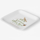 Little Love Bug Baby 男女兼用 Shower ペーパープレート (傾斜あり)