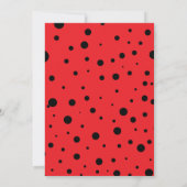 Little Love Bug Baby Shower Invitation 招待状 (裏面)