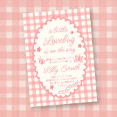 Little Love Bug Baby Shower Invitation 招待状