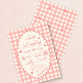 Little Love Bug Baby Shower Invitation 招待状