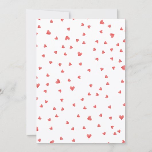 Little Love Bug Baby Shower Invitation 招待状 (裏面)