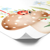 Little Love Bug Baby Shower Welcome ポスター (角)