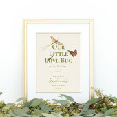 Little Love Bug Baby Shower Welcome ポスター