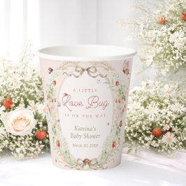 Little Love Bug Bohemian Baby Shower 紙コップ