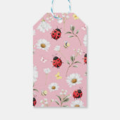 Little Love Bug Daisy Birthday Party Thank You ギフトタグ (裏面)