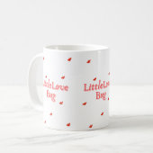 Little Love Bug Valentine  コーヒーマグカップ (正面左)