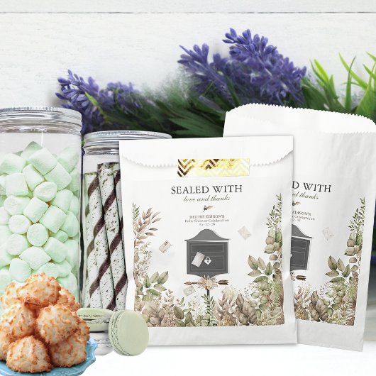 Little Love Letters Baby Shower  フェイバーバッグ