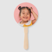 Little LoveBug Ladybug Birthday Party Photo ハンドファン (裏面)