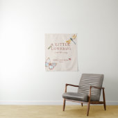 Little Lovebug on the Way Baby Shower Banner, Cute タペストリー (インサイチュ)