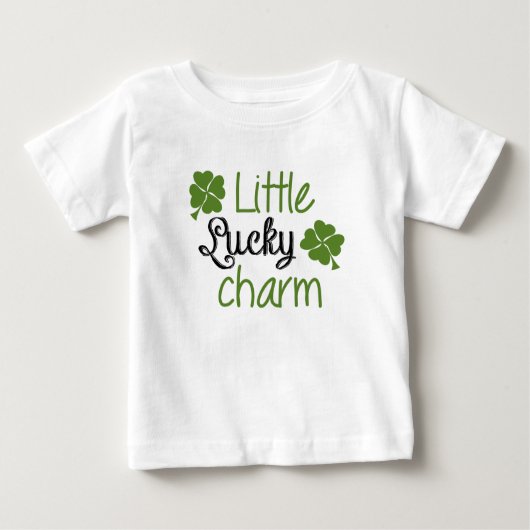 Little Lucky Charm Baby Infant T-Shirt ベビーTシャツ (正面)
