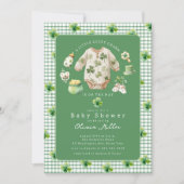 Little Lucky Charm Baby Shower Invitation 招待状 (正面)