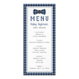 Little Manメニューカード、ベビーシャワー ラックカード