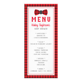 Little Manメニューカード、ベビーシャワー ラックカード