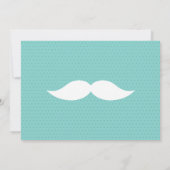 Little Man Birthday Party Invitation with Photo 招待状 (裏面)