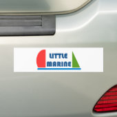 little marine バンパーステッカー (車上)