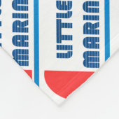 little marine フリースブランケット (角)