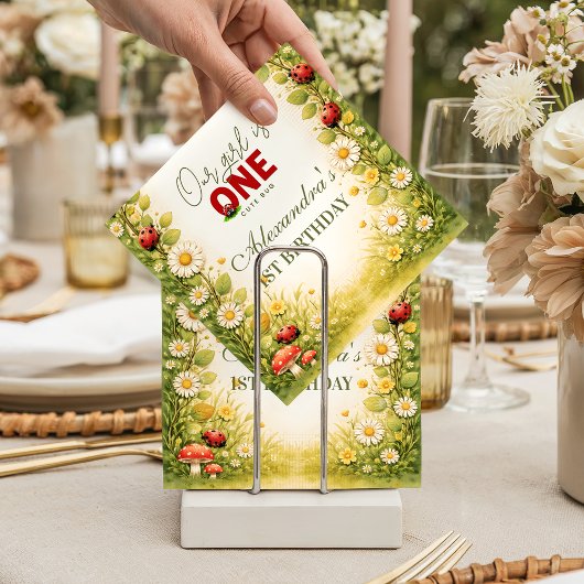 Little Meadow Lady Turns One スタンダードカクテルナプキン