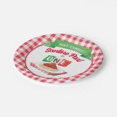 Little MEATBALL 1st BIRTHDAY  ペーパープレート (アングル)