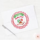 Little MEATBALL 1st BIRTHDAY  ラウンドシール (封筒)