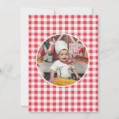 Little MEATBALL 1st BIRTHDAY INVITATION  招待状 (裏面)