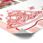 Little Meatball First Year Photo Milestone Poster ポスター (角)